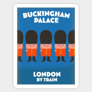 Buckingham Palace London by train Magnet